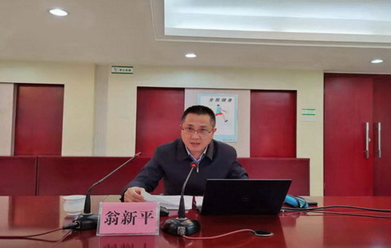 翁新平赴省水产设计院宣讲十九届五中全会精神