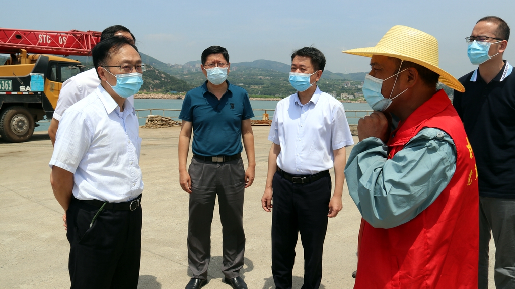 林锡能局长赴长乐督导海上疫情防控工作