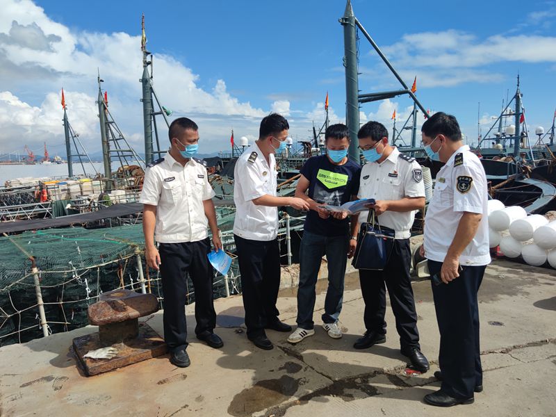 闽南执法支队多举措开展商渔共治2022专项行动